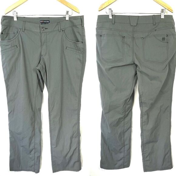 511 Women's Cirrus Pant Size 31 Slate Gray Rip Stop Outdoor Work Pant - Picture 3 of 15